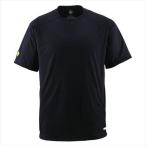  Descente (DESCENTE) круглый вырез футболка черный 