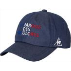 ｌｅ　ｃｏｑ　ｓｐｏｒｔｉｆ（ルコック） メンズデニムキャップ ネイビー
