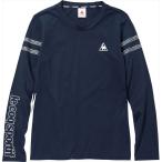 ｌｅ　ｃｏｑ　ｓｐｏｒｔｉｆ（ルコック） （レディース）　長袖シャツ ネイビー