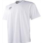 ＵＭＢＲＯ（アンブロ） Ｊｒ．ベーシックセカンダリー　Ｓ／Ｓ　シャツ ホワイト/ブラク