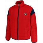 ＦＩＬＡ（フィラ） （メンズ　テニスウェア）　ウインドアップ中綿ジャケット フィラレッド