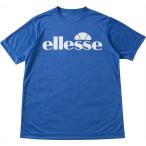 Ellesse(エレッセ) メンズ・ボーイズ テニスウェア ショートスリーブプラクティスロゴクルー Pブルー