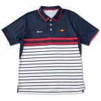Ｅｌｌｅｓｓｅ（エレッセ） 【男女兼用・ジュニア　テニスウェア】　ＴＥＡＭ　ポロシャツ ボーダー