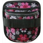 nichiyo-(NICHIYO) [ граунд-гольф ] простой мяч сумка ( ремень есть ) черный цветок 