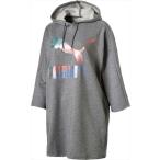 ＰＵＭＡ（プーマ） レディース　ＧＬＡＭ　オーバーサイズ　スウェット 03MEDIUMGRA