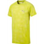 ＰＵＭＡ（プーマ） （メンズ）　ＥＶＯＫＮＩＴ　カモグラフィック　Ｔシャツ 35NRGYYELLO