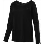 PUMA(プーマ) (レディース) ESS LS Tシャツ 01COTTONBLA