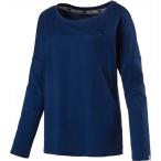 PUMA(プーマ) (レディース) ESS LS Tシャツ 16BLUEDEPTH