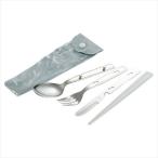 CAPTAIN STAG( Captain Stag ) кемпинг ложка комплект ( палочки для еды есть )( винил с футляром )