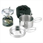 CAPTAIN STAG( Captain Stag ) маленький размер газ горелка плитка < давление электро- зажигание оборудование есть > кухонная утварь комплект ( сумка есть )M-7903E [M-7903]