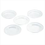 CAPTAIN STAG( Captain Stag ) антибактериальный круглый карри тарелка 22cm5 листов комплект 