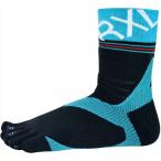Ｒ×ＬＳＯＣＫＳ（アールエルソックス） バイクソックス　５本指タイプ ブラックブルー