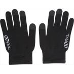 R×LSOCKS(a-ru L носки ) [ для мужчин и женщин бег для перчатка ]melino шерсть Fit перчатка черный 