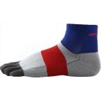 Ｒ×ＬＳＯＣＫＳ（アールエルソックス） シマシマランニングソックスＴＲＲ１２０Ｇ ライトグレー/ブルー