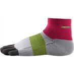 Ｒ×ＬＳＯＣＫＳ（アールエルソックス） シマシマランニングソックスＴＲＲ１２０Ｇ ライトグレー/ピンク