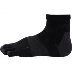 Ｒ×ＬＳＯＣＫＳ（アールエルソックス） ５本指　ランニングソックス ブラック/グレー