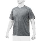 ミズノ MIZUNO 杢Tシャツ 12JA0T0205 グレー杢 クイックドライPLUS ポリエステル100％