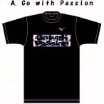 MIZUNO ミズノ メッセージTシャツJR17AW ジュニア・メッセージTシャツ 14:ネイビー