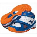 送料無料 ミズノ MIZUNO　ウエーブ リアル グラスプ 3 22：ホワイト×ブルー （13KL33022）