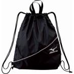 ミズノ MIZUNO　ランドリーバッグ 09：ブラック×シルバー （16DA21609）