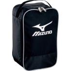 ミズノ MIZUNO　シューズバッグ（L） 09：ブラック×シルバー （16DA21709）