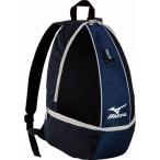 ミズノ MIZUNO　ボールキャリーバッグ 14：ネイビー×ホワイト （16DA22514）