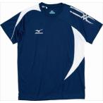ミズノ MIZUNO　Tシャツ 14：ネイビー×ホワイト （32JA401214）