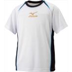 ミズノ mizuno Ｔシャツ 01：ホワイト×ブラック