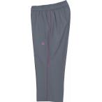 ミズノ MIZUNO　トレーニングクロスパンツ（7分丈）（レディース） 08：チャコール×ルージュピンク （32JD434108）