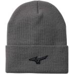 ミズノ MIZUNO ニットキャップ 32JW050407 チャコールグレー 展示会限定品