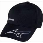 ミズノ MIZUNO　キャップ（梅花メッシュ） 93：ブラック×グレー （32JW410193）