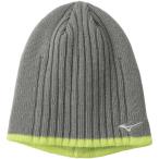 ミズノ MIZUNO ブレスサーモニットキャップアミコミ 32JW960305 グレー ブレスサーモPLUS