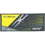 ミズノ MIZUNO　フェイスタオル 08：チャコール×イエロー×グレー （32JY410308）