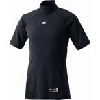 ミズノ MIZUNO　フレキシブルネック・半袖 09：ブラック （52CA41609）