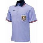  Mizuno MIZUNO little sinia судья участник для рубашка с коротким рукавом 18: дымчатый голубой (52HU15418)