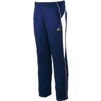 ミズノ MIZUNO　ウォームアップパンツ 14：ネイビー×ホワイト （52RP64014）