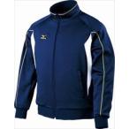 ミズノ MIZUNO　ウォームアップシャツ 14：ネイビー×ホワイト （52RS64014）