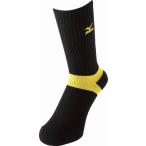 ミズノ MIZUNO　ソックス（ショート） 94：ブラック×イエロー （59UF31194）