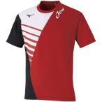 ミズノ MIZUNO JAPAN Tシャツ 62JA0X8562 レッド