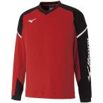 ミズノ MIZUNO スウェットシャツ 62JC000162 レッド StandardFit ダイナモーションフィット クイックドライPLUS