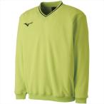 MIZUNO ミズノ スウェットシャツ 37：ライムグリーン