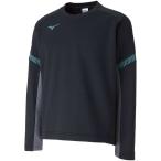 ミズノ MIZUNO スウェットシャツUネック 62JC951609 ブラック StandardFit サーマルPLUS