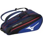  Mizuno MIZUNO чехол для ракетки (6 шт. входит .)COR06s 63JD050122 22 голубой x темно-синий обувь карман B боковой карман передвижной тип pa-te- место .