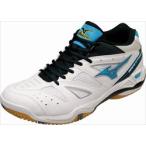 ミズノ MIZUNO　ウエーブ シグナスMS 09：ホワイト×ブルー／ブラック （7KM32009）