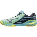  Mizuno MIZUNO WAVE DRIVE Z 81GA160025 голубой × темно-синий × желтый Mizuno ue-b Dyna motion Fit XG RUBBER PoWnCe mid подошва SR touch