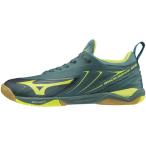 ミズノ MIZUNO シヨウキンシ 81GA180085 グリーンxイエローxシルバー ミズノウエーブ XG RUBBER