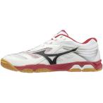 ミズノ MIZUNO ウエーブメダル 6 81GA191509 ホワイトxブラックxレッド ミズノウエーブ インタークール XG RUBBER apプラス SR touch