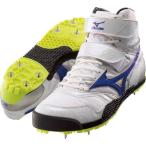 送料無料 ミズノ MIZUNO　フィールド ジオ JT−I 27：ホワイト×ブルー （8KM35427）