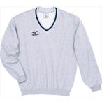 ミズノ MIZUNOスウェットシャツ 03：ホワイト杢 （A60MF10203）
