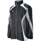 ミズノ MIZUNO テニスハードブレーカーシャツ（ユニセックス） 09：ブラック×シルバーグレー×ダークグレー×ホワイト （A75NK15009）
